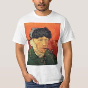 Van Gogh - Selbstportrait mit verbündetem Ohr T-Shirt