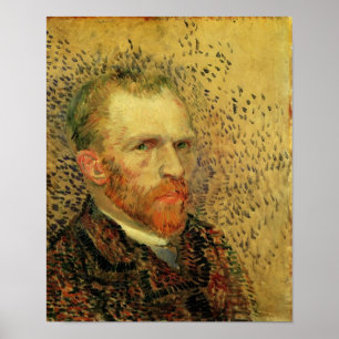 Van Gogh - Selbstportrait Poster