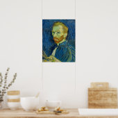 Van Gogh - Selbstportrait Poster (Küche)