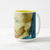 Van Gogh Selbstporträt Kaffeetasse (VorderseiteRechts)