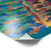 Van Gogh - Self-Portrait, 1887, Vincent van Gogh, Fotodruck (Ecke)