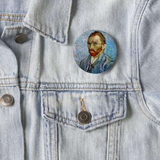 Van Gogh Self Portrait Button (Beispiel)