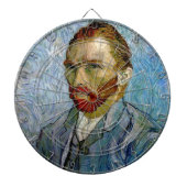 Van Gogh Self Portrait Dartscheibe (vorne)