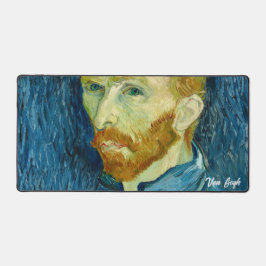 Van Gogh - Self Portrait Desk Mat Schreibtischunterlage
