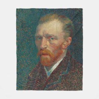 Van Gogh Self Portrait Fleecedecke