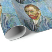 Van Gogh Self Portrait Geschenkpapier (Rolleneckpunkt)