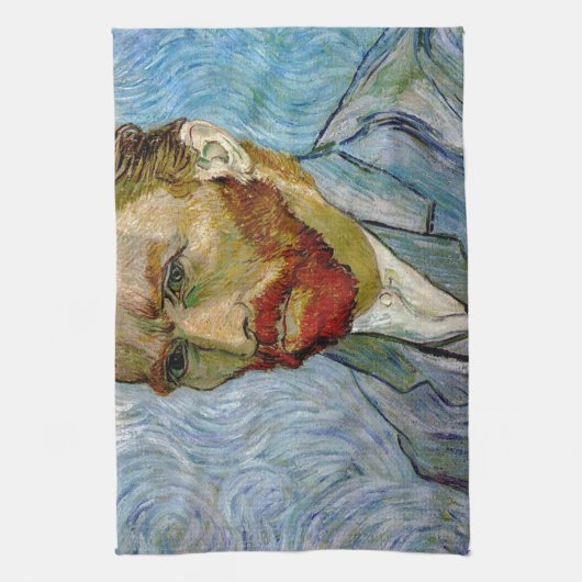 Van Gogh Self Portrait Geschirrtuch (Vertikal)