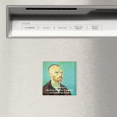 Van Gogh Self Portrait (gewidmet Paul Gauguin) Magnet (In Situ (Geschirrspüler))
