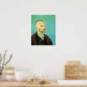 Van Gogh Self Portrait (gewidmet Paul Gauguin) Poster (Küche)
