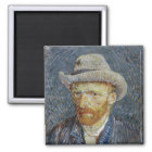 Van Gogh Self Portrait Gray Felt Hat Malerei Art
