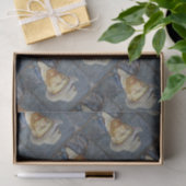 Van Gogh Self Portrait Gray Felt Hat Malerei Art Seidenpapier (Geschenk)