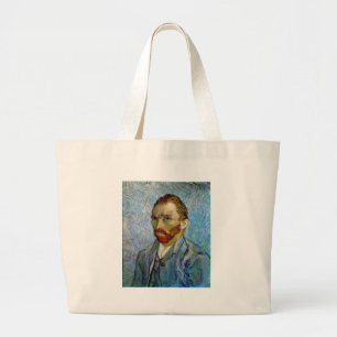 Van Gogh Self Portrait Jumbo Stoffbeutel