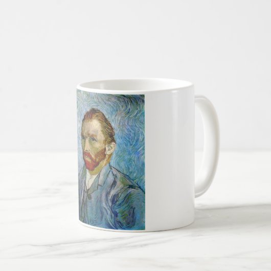 Van Gogh Self Portrait Kaffeetasse (VorderseiteRechts)