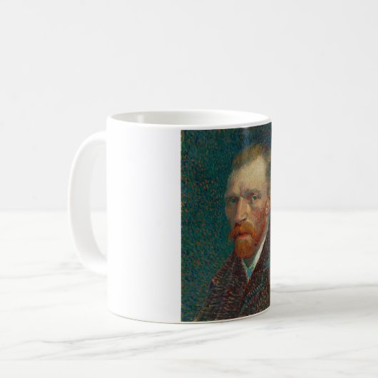 Van Gogh Self Portrait Kaffeetasse (Vorderseite Links)