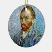 Van Gogh Self Portrait Keramikornament (Links)
