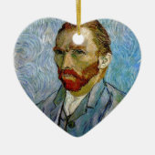 Van Gogh Self Portrait Keramikornament (Vorne)