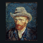 Van Gogh Self-Portrait mit grauem Filzhut Poster<br><div class="desc">Van Gogh Self-Portrait mit grauem Filzhut</div>