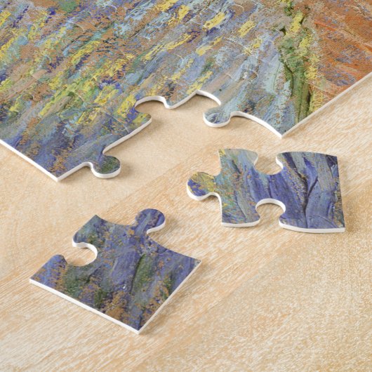 Van Gogh Self Portrait mit Strohhut Puzzle (Seite)