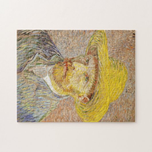 Van Gogh Self Portrait mit Strohhut Puzzle (Horizontal)