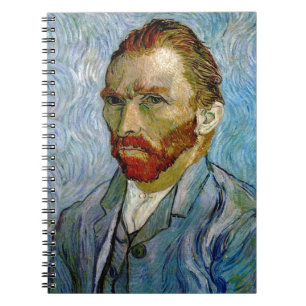 Van Gogh Self Portrait Notizblock