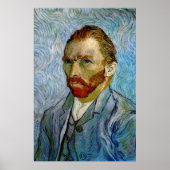 Van Gogh Self Portrait Poster (Vorne)