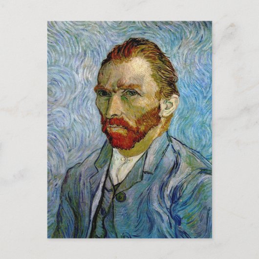 Van Gogh Self Portrait Postkarte (Vorderseite)