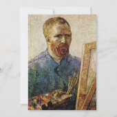 Van Gogh Self Portrait vor Easel (Vorderseite)