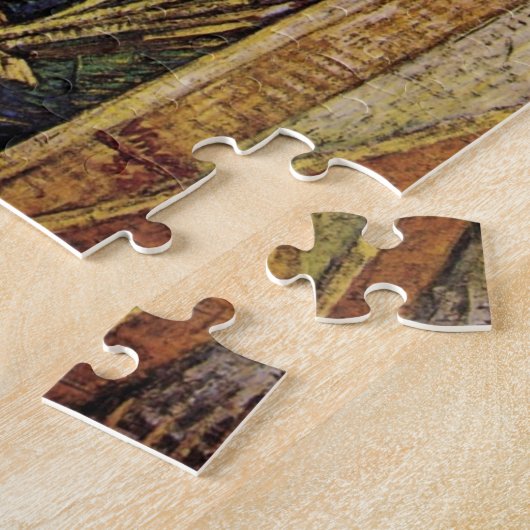 Van Gogh Self Portrait vor Easel Puzzle (Seite)