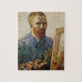 Van Gogh Self Portrait vor Easel Puzzle (Vertikal)