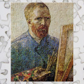 Van Gogh Self Portrait vor Easel Puzzle