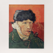 van Gogh - Self-Portrait with Bandaged Ear Puzzle (Vertikal)