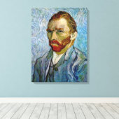 van Gogh Self Portrait Wrapped Canvas Leinwanddruck (Insitu (Holzboden))