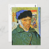 Van Gogh Self Postkarte (Vorne/Hinten)
