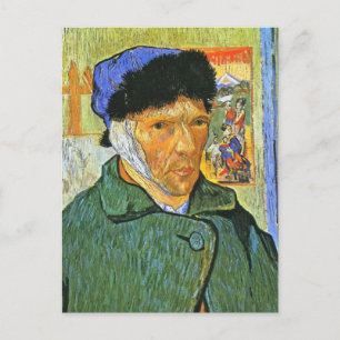 Van Gogh Self Postkarte