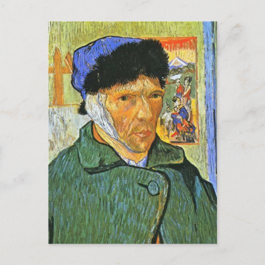 Van Gogh Self Postkarte (Vorderseite)