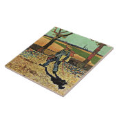 Van Gogh: Selfportrait on the Road Tarascon Fliese (Seite)