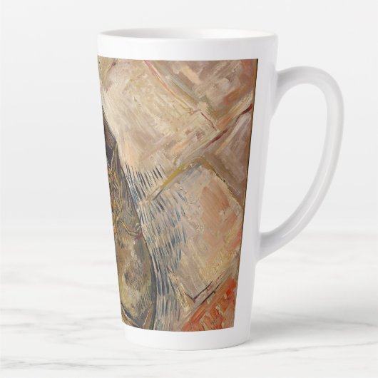Van Gogh Shoes Latte Mug Milchtasse (Rechts)