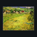 Van Gogh - Sicht auf die Vessenots bei Auvers Postkarte<br><div class="desc">Van Gogh Gemälde,  Ansicht der Vessenots bei Auvers,  Postkarte.</div>