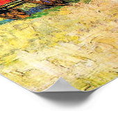 Van Gogh - Sinti und Roma Camp mit Pferdeschrei Poster (Ecke)