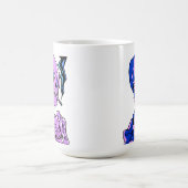 Van Gogh, Skelett mit brennender Zigarette Kaffeetasse (Mittel)
