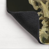 Van Gogh, Skelett mit brennender Zigarette Mousepad (Ecke)