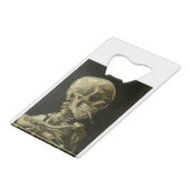 van gogh Skull Geldbeutel Flaschenöffner (Vorderseite Schrägansicht)