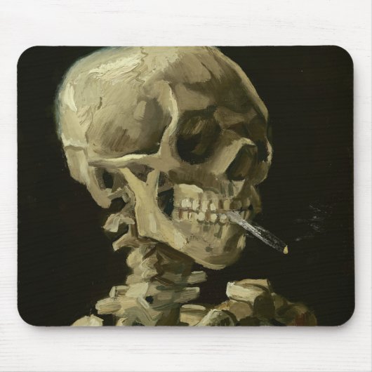 van gogh Skull Mousepad (Vorne)