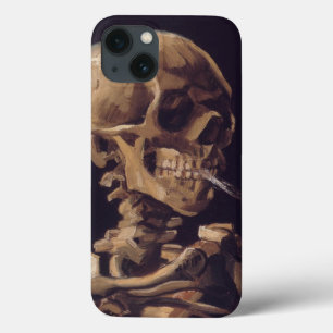 Van Gogh Skull with Burning Cigarette Case-Mate iPhone Hülle