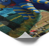 Van Gogh sky Poster (Ecke)