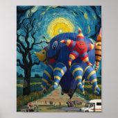 Van Gogh sky Poster (Vorne)