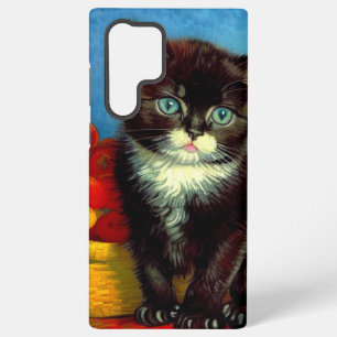 Van Gogh Smoking Cat  Samsung Galaxy Hülle