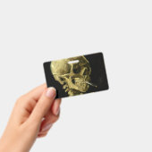 Van Gogh Smoking Skeleton Ausweis (Handheld)