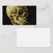 Van Gogh Smoking Skeleton Begleitkarte (Vorne/Hinten)