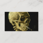 Van Gogh Smoking Skeleton Begleitkarte (Vorderseite)